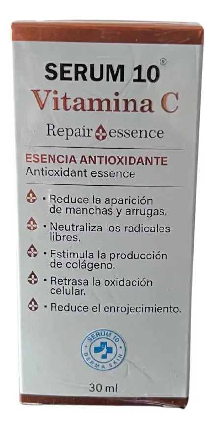 Sérum Vitamina C + Ácido Hialurónico S10