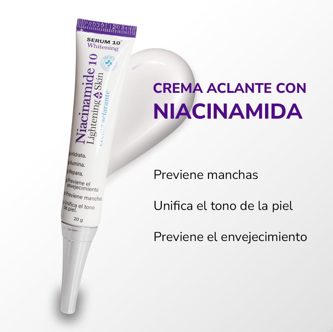 Crema Aclarante Niacinamide S10