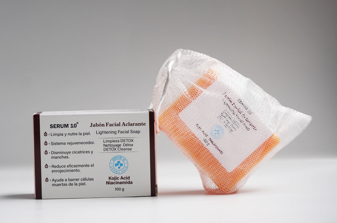 ¡2X1: Jabón aclarante Serum 10®!✨