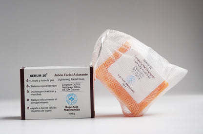 ¡2X1: Jabón aclarante Serum 10®!✨