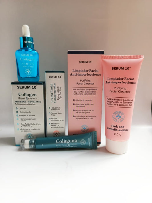 Rutina Exfoliante Anti Edad S10