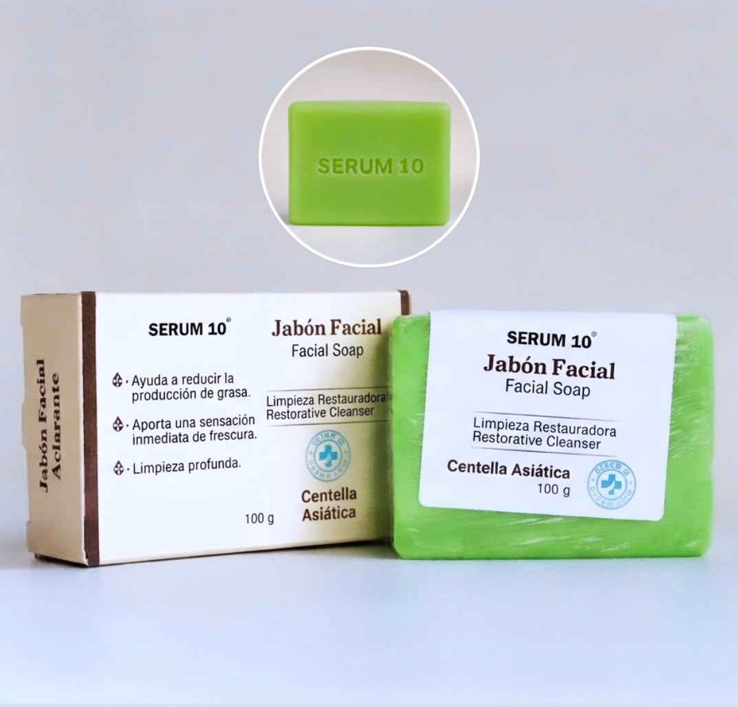 Jabón Facial Serum 10 con Centella Asiática