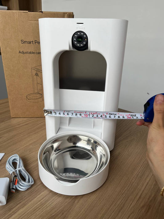 🐾 Alimentador Inteligente Pet-Vision – Control Total desde tu Celular 📱Con Cámara