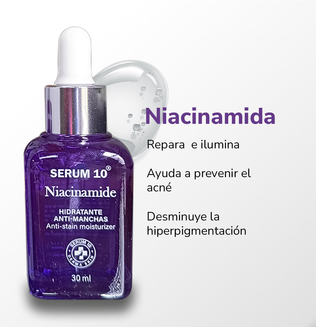 Pack Dúo Sérum 10 Vitalidad: Retinol + Niacinamida🧴