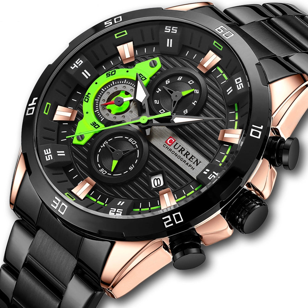 Reloj Curren 8402 para Hombre | Acero Inoxidable