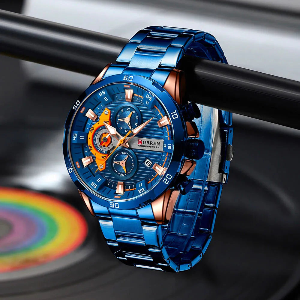 Reloj Curren 8402 para Hombre | Acero Inoxidable