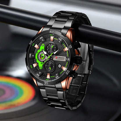 Reloj Curren 8402 para Hombre | Acero Inoxidable