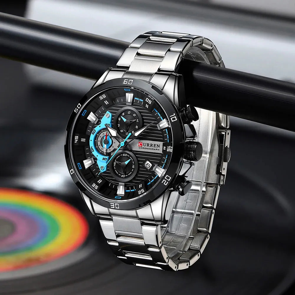 Reloj Curren 8402 para Hombre | Acero Inoxidable