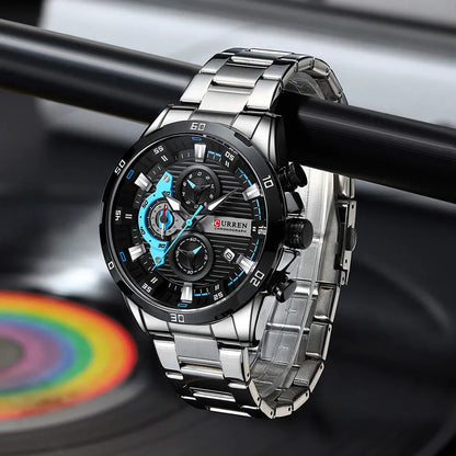 Reloj Curren 8402 para Hombre | Acero Inoxidable