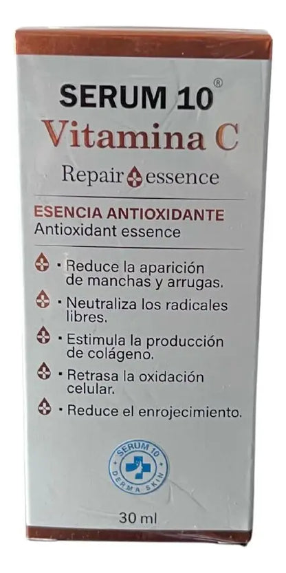 Sérum Vitamina C + Ácido Hialurónico S10