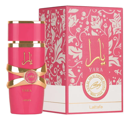 🍭Yara Candy de Lattafa: El Dulce Elixir de la Seducción Árabe ✨