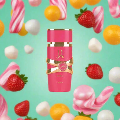 🍭Yara Candy de Lattafa: El Dulce Elixir de la Seducción Árabe ✨