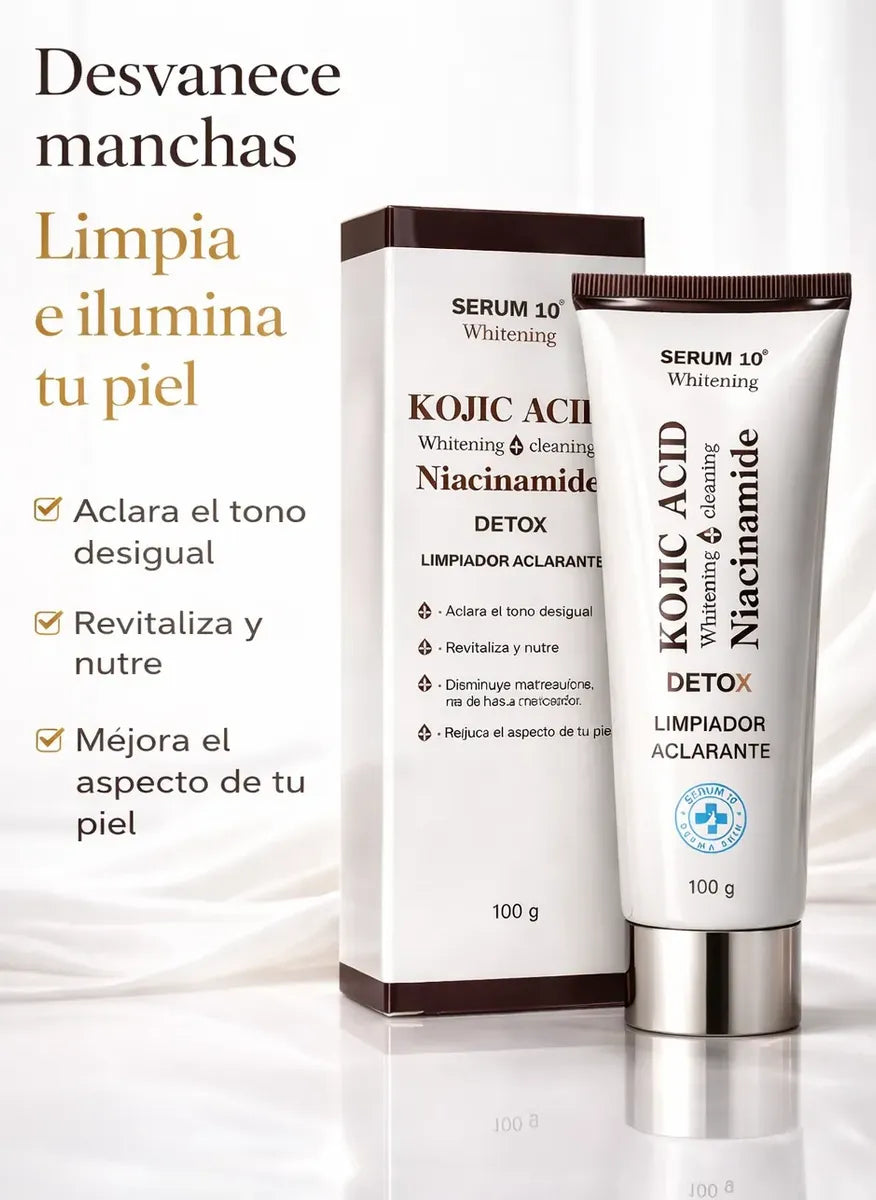 Limpiador Ácido Kójico + Niacinamida S10