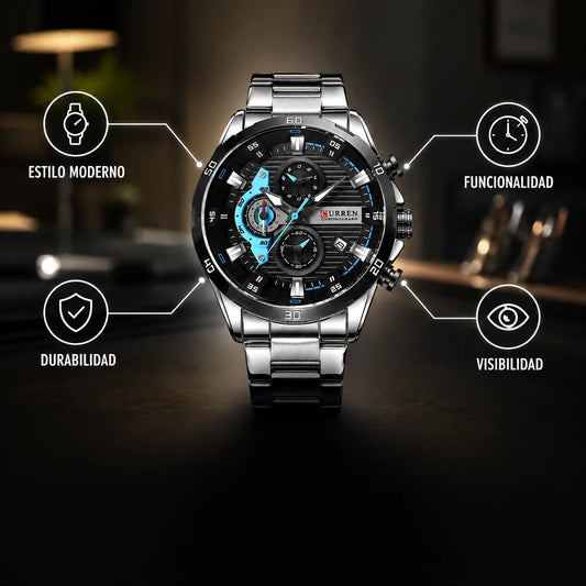 Reloj Curren Hombre 8402 Acero