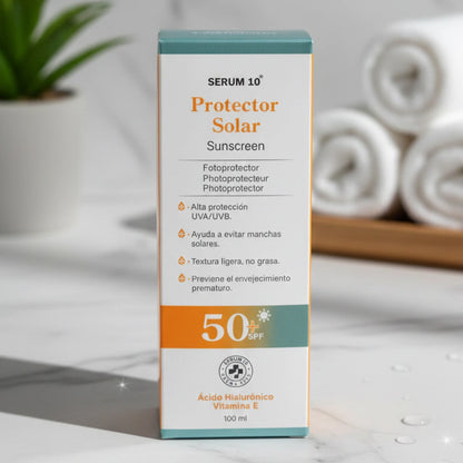 Protector Solar Vitamina E- SPF 50+ -S10