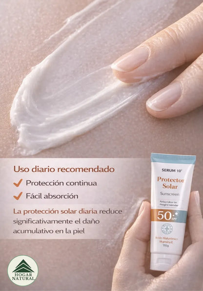 Protector Solar Vitamina E- SPF 50+ -S10